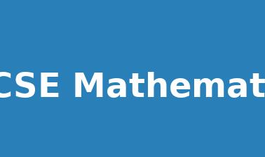 Cambridge IGCSE Mathematics 0580